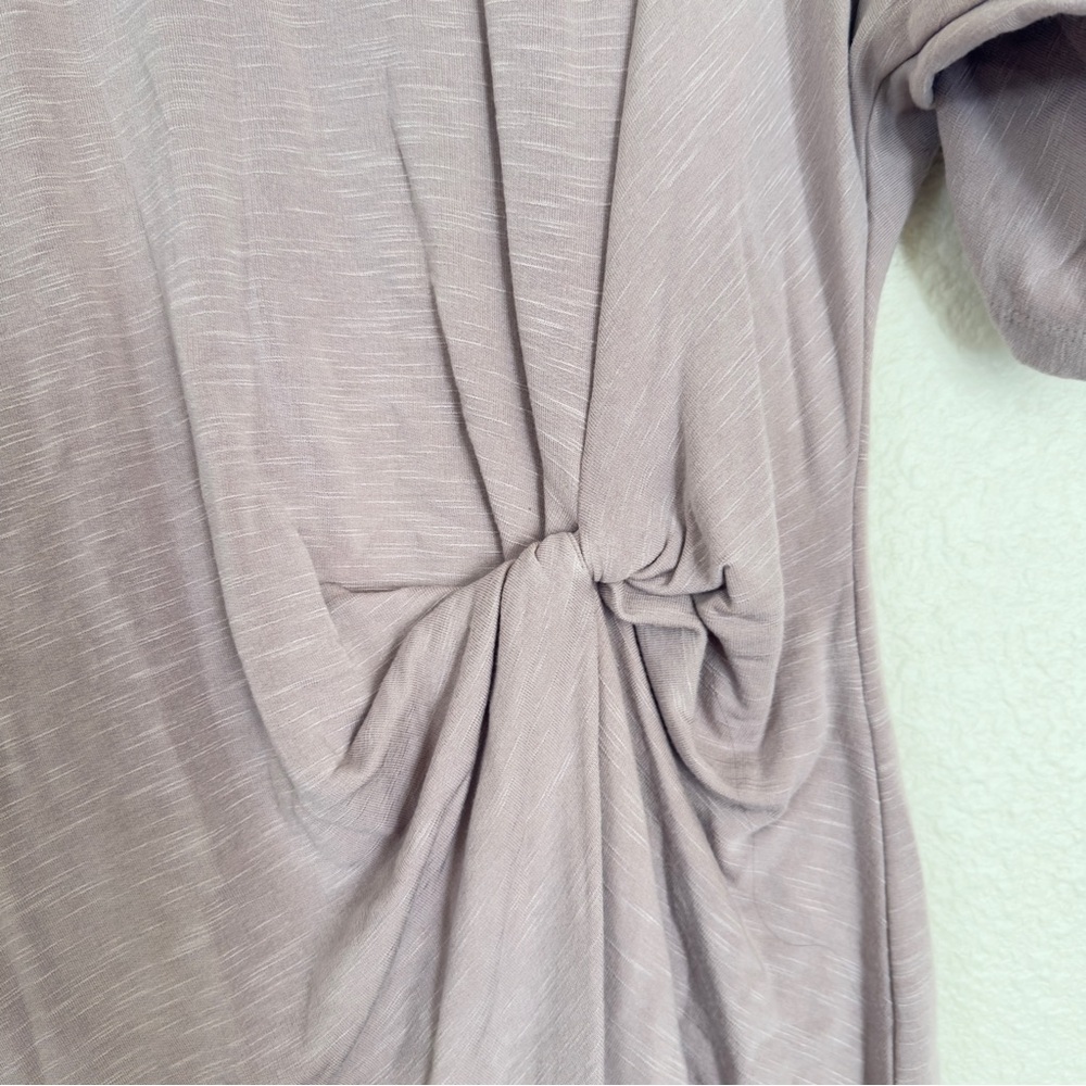 Daily practice by Anthropologie Side-Twist Tee dress size large - Picture 7 of 11